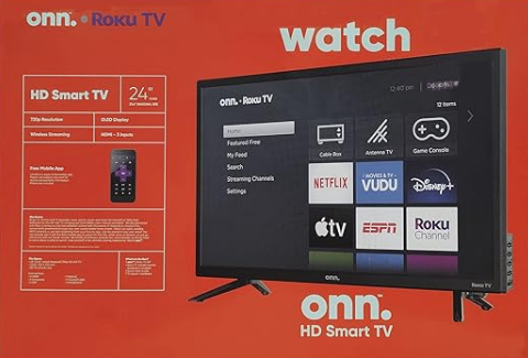 Pantalla Roku TV 24" 720p Smart HD