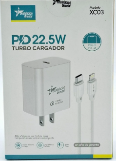 Cargador TURBO 22.5W iphone XC03