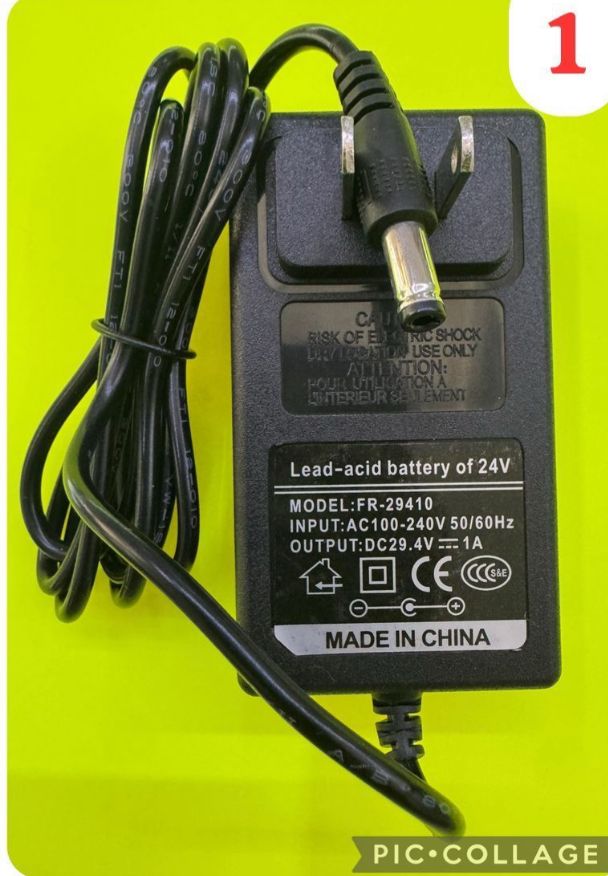 Eliminador 29.4V a 1A