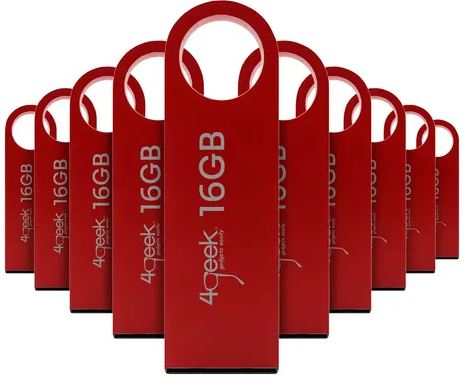 Memoria Usb 16gb Metalica 4geek