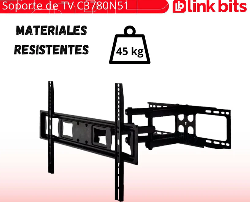 Soporte Articulado Link bits 37"-80" C3780N51