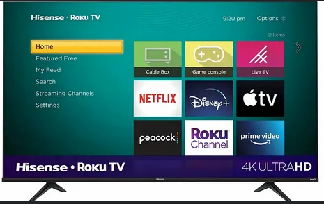 Pantalla Roku SmartTV Hisense 85"