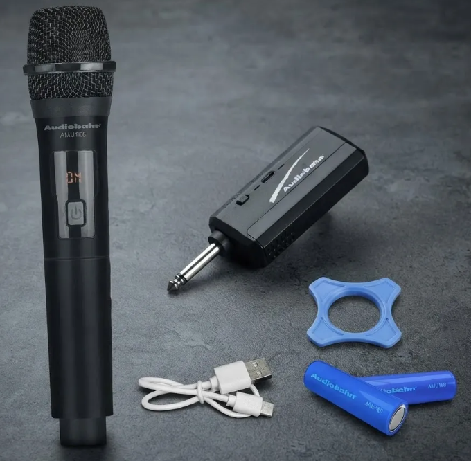 Microfono Inalambrico Audiobahn AMU180