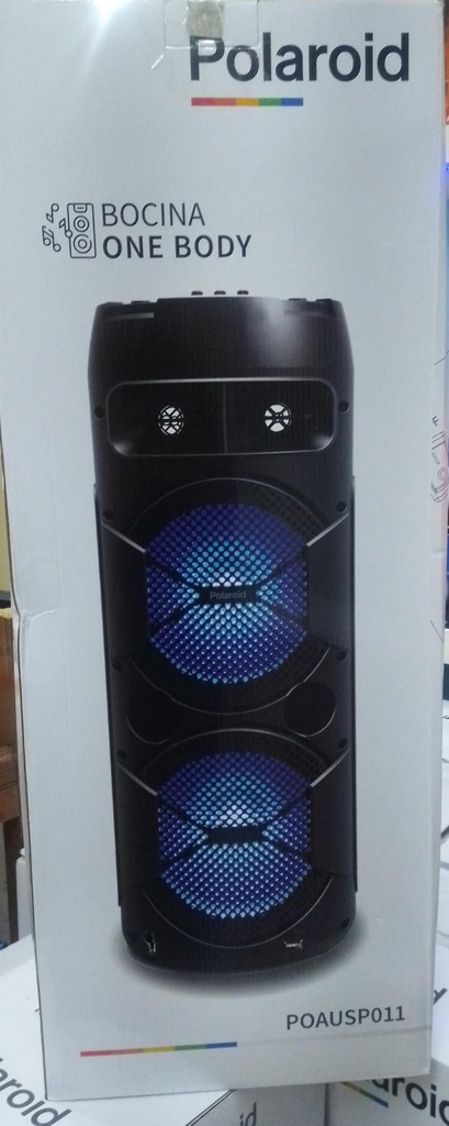 Bafle doble 8" Polaroid POAUSP011