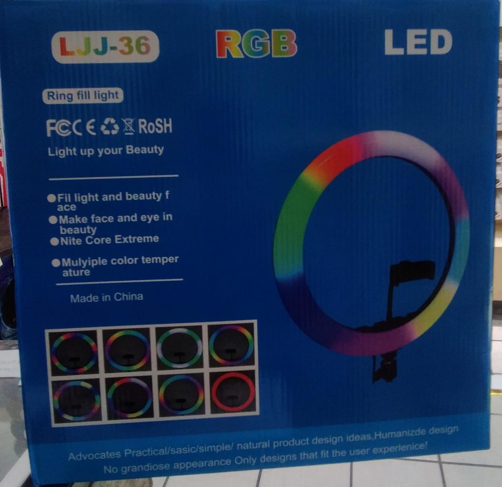 Aro Led RGB 14" LJJ-36