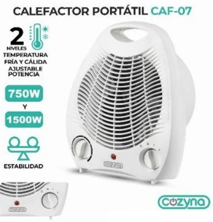 Calefactor cozyna CAF-07 1500W