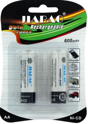 Bat Recargable AA 600 mAh JIABAO