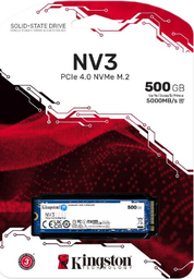 SSD Kingston 500GB NV3 PCle 4.0 NVMe M.2